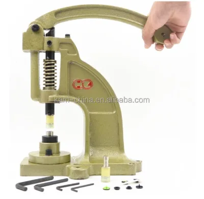Cheap Durable Metal Manual Kam Garment Buttons Machines /High Quality Garment Accessory Snap Button Hand Press Machine