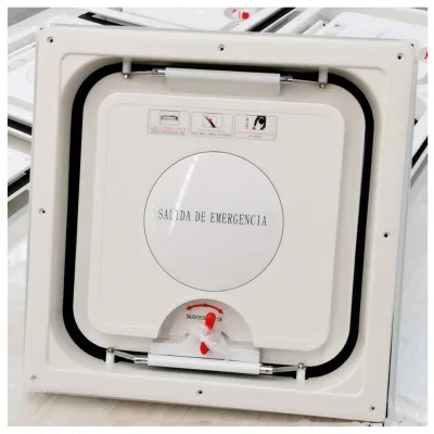 Bus Roof Window Metal Bus Emergency Safe Exit Roof Hatch Skylight Top Open Ventilation