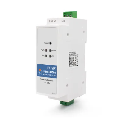 USR-DR302 Modbus Gateway Ethernet RS485 TCP/IP Converter Convert Modbus RTU to Modbus TCP Telecommunications Product