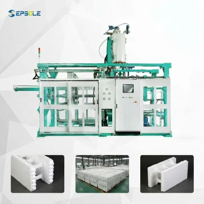 High Quality Fully Automatic PLC Controlled EPS Machine Hydraulic Pump Manipulator for ICF Building Modules Efficient Production