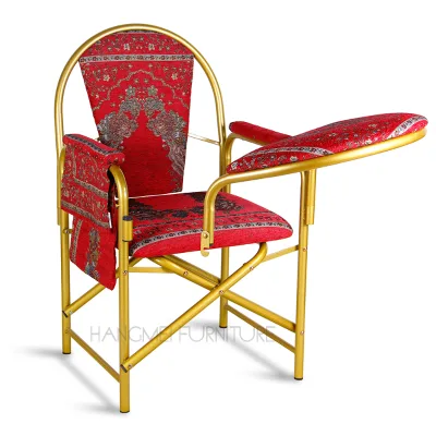 Foshan Newest Whole Back Knocked Down Folding Islam Muslim Prayer Chair