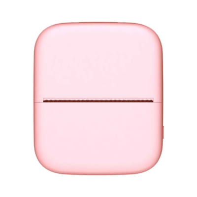 Portable Mini High-Definition Photo Printer for Kids Wide Width USB Interface Simple Style Color Pocket Printer Documents Photos