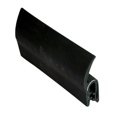 Auto Rubber Door Seal With Anti-Rust Soundproof EPDM Compound Rubber Profile and Metal Weather Strip