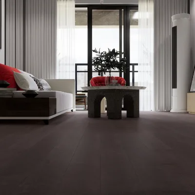 Elegant Dark Black Long Wide Plank Oak Engineered Flooring Ideal for Apartment Living