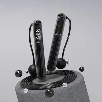 High Quality Intelligent for Bluetooth Adult Fitness Weight-Bearing Ball Dual-Purpose Rope Skipping App Free Counting Rope