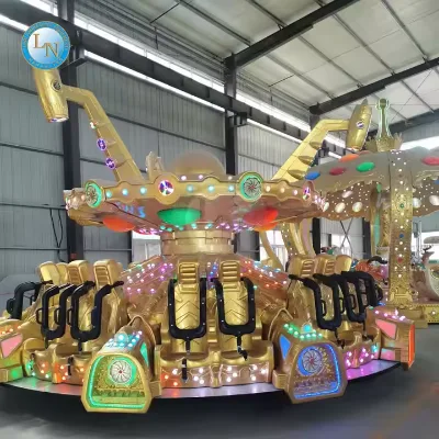 China Attraction Amusement Park Family Ride 20 Seats Flying ufo Saucer for Sale