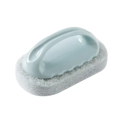 Kitchen Bathroom Tools Strong Decontamination Handle Sponge Dish Washing Cleaning Brush
