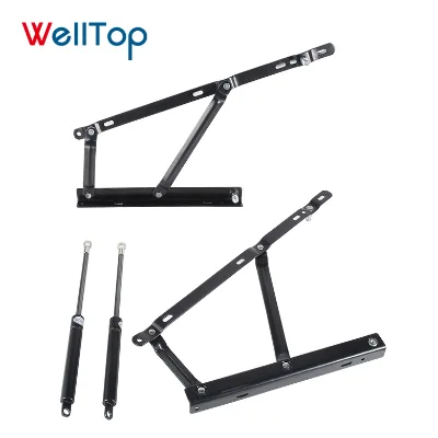 Factory Price Gas Lifting Storage Box Folding Sofa Bed Mechanism Gas Spring Furniture Sofa Bed Mechanical Accessories 14.007