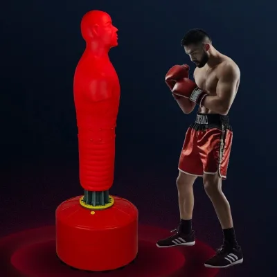 ZJFIT Human Model Standing Type Punching Bag Dummy Boxing for MMA Contest Training