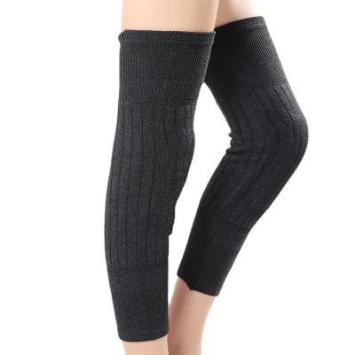 Breathable Knee Brace Support Pads Winter Sports Thermal Knee Leg Warmers