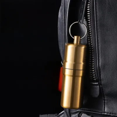 Compact Waterproof Smoking Case Metal Cigarette Container Pocket Travel Storage