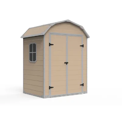 New Type Industrial-Prefabricated-Chicken-Sheds Storage Outdoor House Resin Garden Shed Plastic