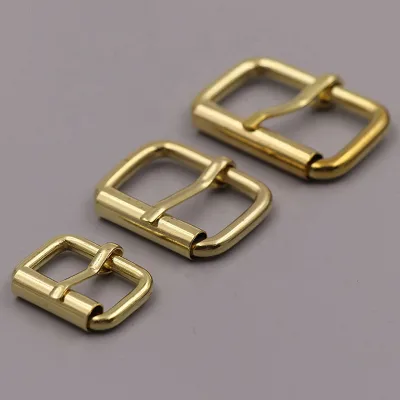 Top Quality Roller Pin Buckle Luggage Hardware Bags Accessories Antique Brass Buckles Solid