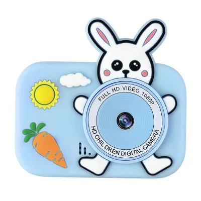 High-definition Children Digital Camera Dual Lens Cartoon Kids Camera Screen - Mini Recorder Video Photo Camera