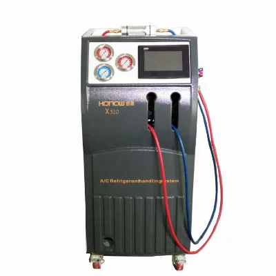 Fully Automatic A/c Refigerant Filling Station Large LCD Displayer with Cleaning Function