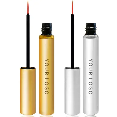 Best No Logo Eyelashes Eyebrows Booster Essential Serum Oil-free and Safe Eyelash Enhancing Private Label Eyelash Growth Serum