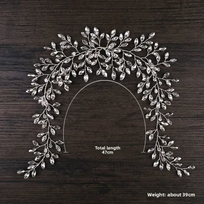 Bridal Headpiece Rhinestone Hairband FD672 Wedding Dress Accessory for Women ODM Supply Individually Packaged
