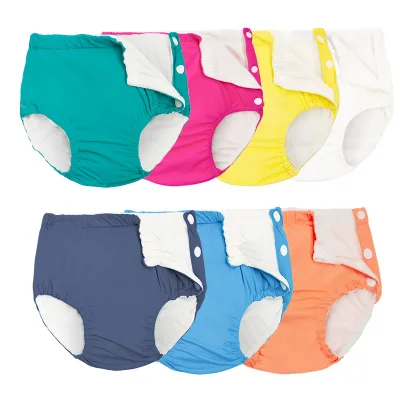 Hongbo Girls Baby Waterproof and Leak-proof Swimming Trunks Swimwear Cute Swimming Trunks Reusable Baby Swim Trunks