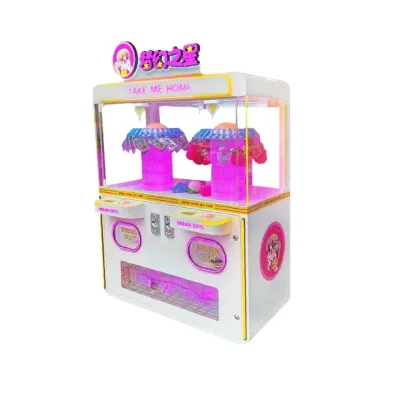 Professional Barber Cut and Win Arcade Machine Skill Based Prize Machine Coin Operated Clip Vending Machine