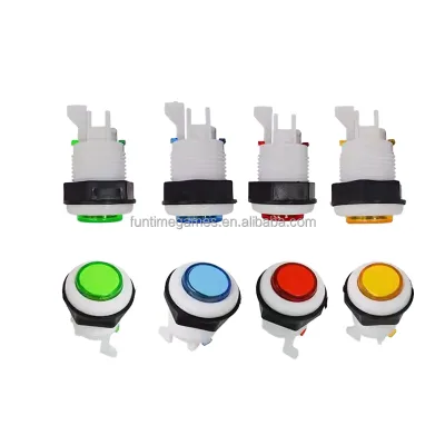 A4 Durable MAME HAPP Style Switch 28mm Push Button Arcade Crane Game Machine
