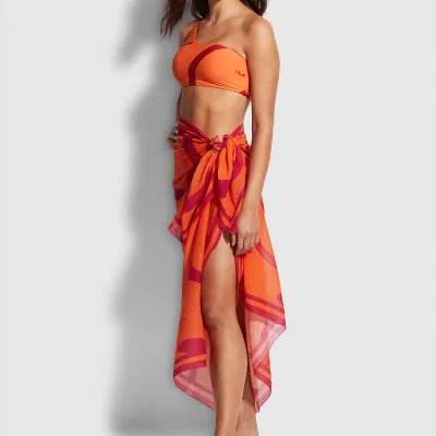 2021 Sublimation Print Quick Dry Chiffon/ Silk/ Rayon/ Silk Bikini Sarongs