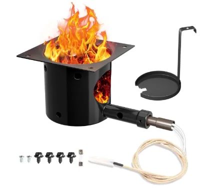 Dese Durable Metal BBQ Grill Brazier Smoker Assembly Kit Boxed for Pit Boss Pellet Grill