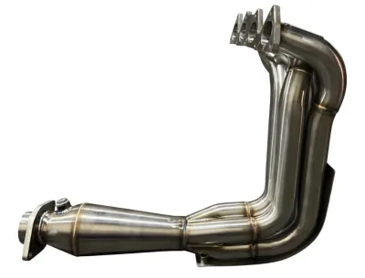 CARLET DESIGN for honda B Series Megaphone Header 4-1 Collector RF V2 B16 B18 B20