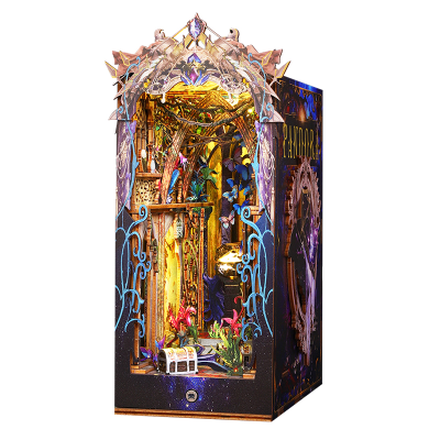 Girl Doll House Wooden DIY Dollhouse Pandora's Box Toy House