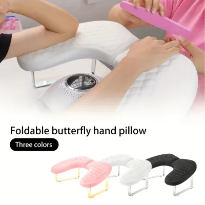 Gel Lamp Hand Pillow Soft Pillow PU Leather Nails Supplies Salon Arm Rest Manicure Nail Tools Nail Art Hand Pillow