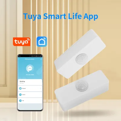 TUYA WIFI Human Body Infrared Detector Magnetic Base Home Security Battery Powered Smart Home Products Smart PIR Motion Sensor