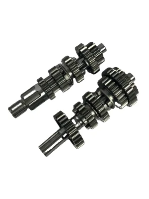 NIXIMI Motorcycle Engine Spare Parts Main and Secondary Shafts Assembly Fit CG150 CG200 CG250