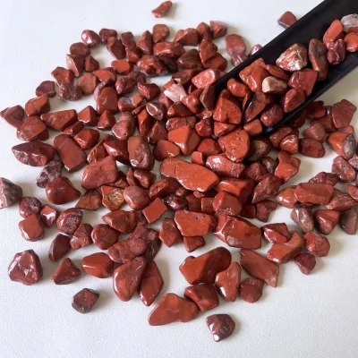 Natural Gemstone Chips Red Jasper Chips Wholesale