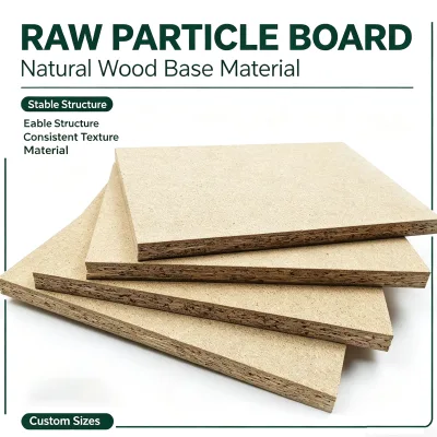 Hot Seller Flakeboard Particle Board Melamine Particle Board High Machinability Durable and Corrosion-resistant for Home Decor