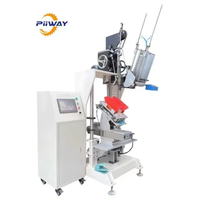 High-Speed pp Pet Bristle Tufting Equipment / Hair Color Brush Paint Brush Making Machine