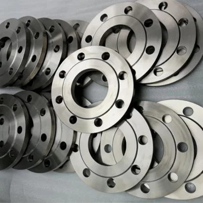 Anti-Corrosion High Purity Titanium Forged Bending Loose Flange for Seawater Desalination System