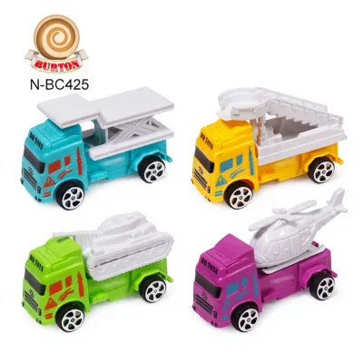 Halal New Product Burton Funny Mini Cartoon Slalom Truck Model Plastic Toy Unisex Made in China for 5 to 7 Years Kids