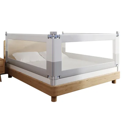 Baby Crib Bumper Infant Drop-Prevention Guard Rail Child's Bedside Fall-Prevention Barrier Cashmere Single-Sided Crib Guard