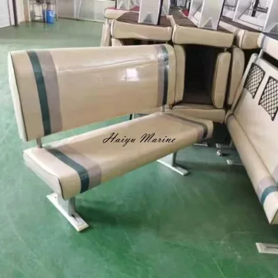 Passenger Boat Use Simple Two-seat Soft Seat Sofa With Back