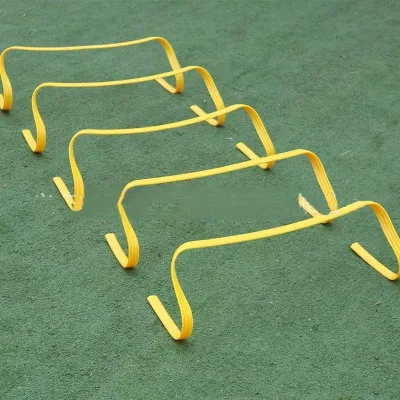 Wholesale Football Track Field Jumping Elevated Sensitive Training Hurdle Frame Soft Mini Small Toy Hurdle Unbreakable