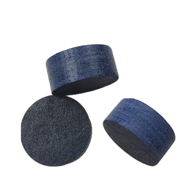 14MM Multi-Layer Leather Table Club Head Pigskin Gun Head for Nine Ball Big 14MM Pool Ball