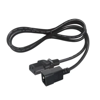 14Awg Psu C13 to C20 Screw Mount Iec Plu 250V Extension Power Cord