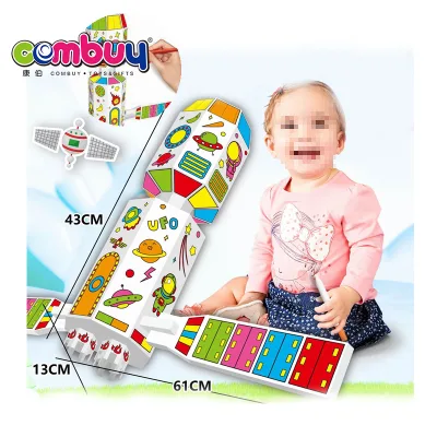 Educational Painting Doodle Paper Cardboard Game Kids Diy Color Graffiti Toys