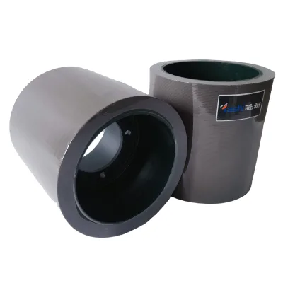 Yashi Brand Rice Hulling SBR Rubber Roller 10 Inches High Temperature Resistance Iron/Aluminum Core