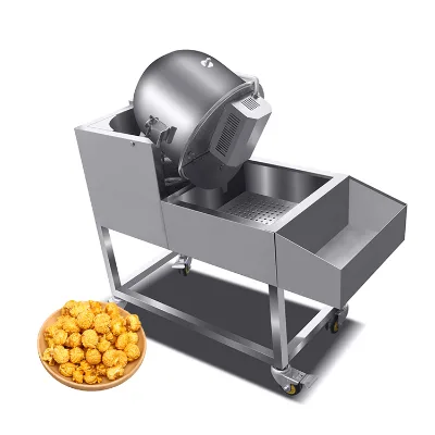 Automatic Hot air Popcorn Machine Gas Machine Popcorn Machine for Small Businesses