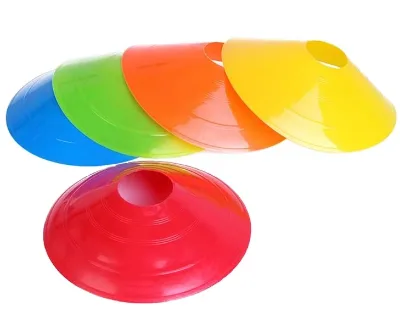 Julyfit Factory Direct Sale Agility Training Equipment Colorful PE Agility Cones for Speed and Agility Training
