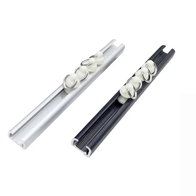 Factory Outlet RV Caravan Motorhome Parts Curtain Straight Track Small Top Mount Curtain Chute RV Curtain Track
