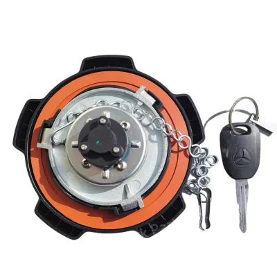 WG9525550501 Truck Spare Parts Sinotruk N7G Fuel Tank Cover N6G Fuel Tank Cover N5G Diesel Tank Lock Key