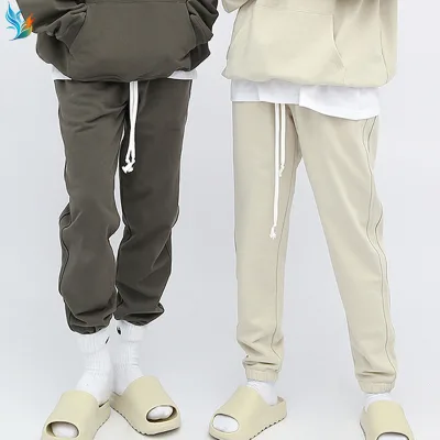 Custom Logo Men's Comfortable Cotton Soft Breathable Gym Casual Sweatpants for Men
