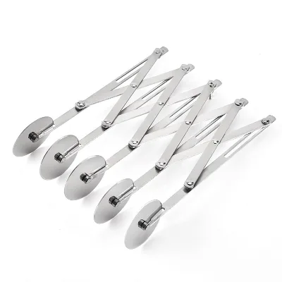Factory Direct Supply EMOER Stainless Steel Telescopic Multi-Purpose Pizza Cutter Five/Three/Wheel Options Single-Head Design