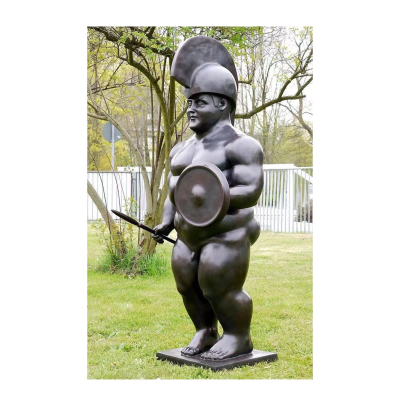 Large Famous Figure Sculpture Warrior Bronze Statue
